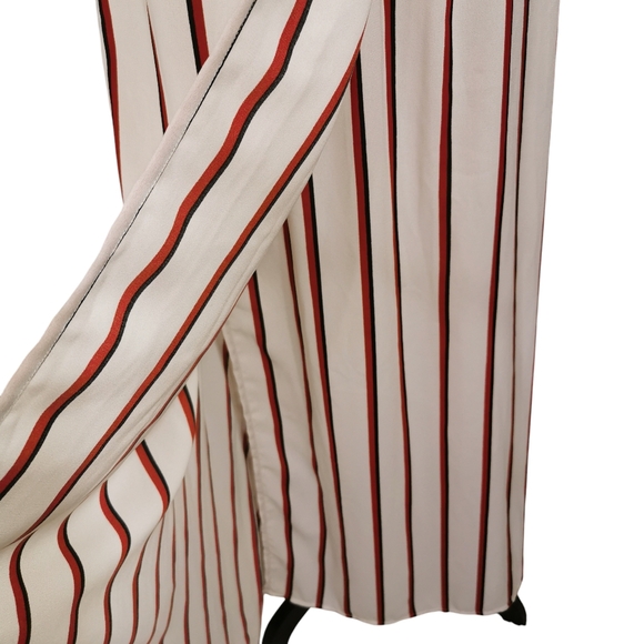 Stone Row ez Days Striped Faux Wrap Maxi Dress NWT Size M - Picture 4 of 12